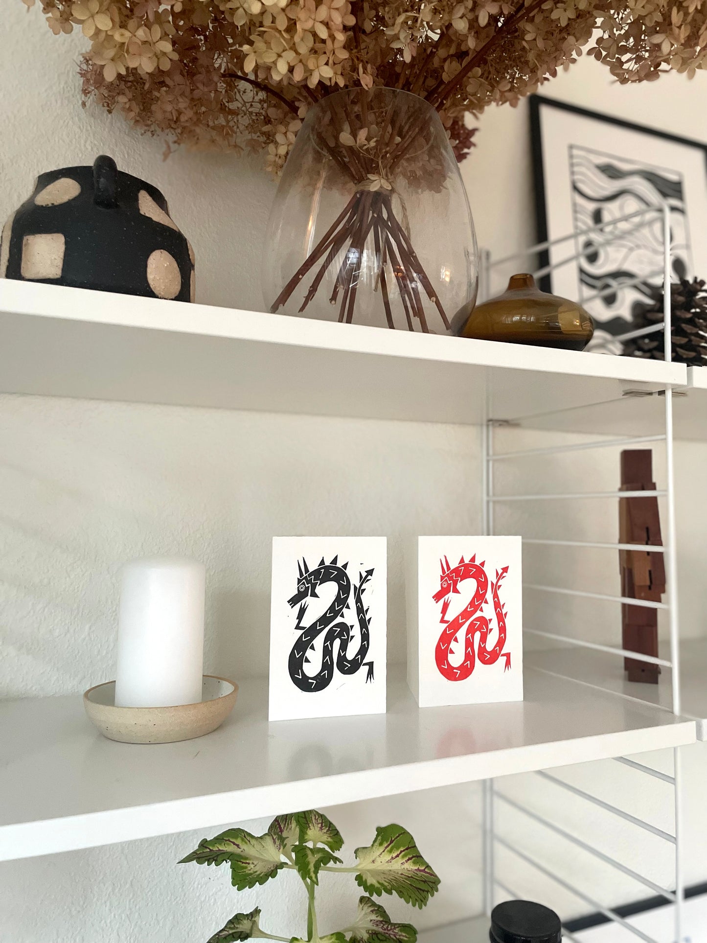 Dragon card (set of 4)
