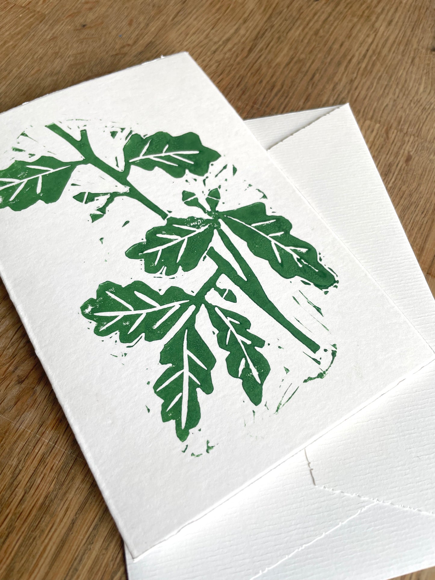 Seasonal Greetings Cards - Foliage ( Set of 4 )