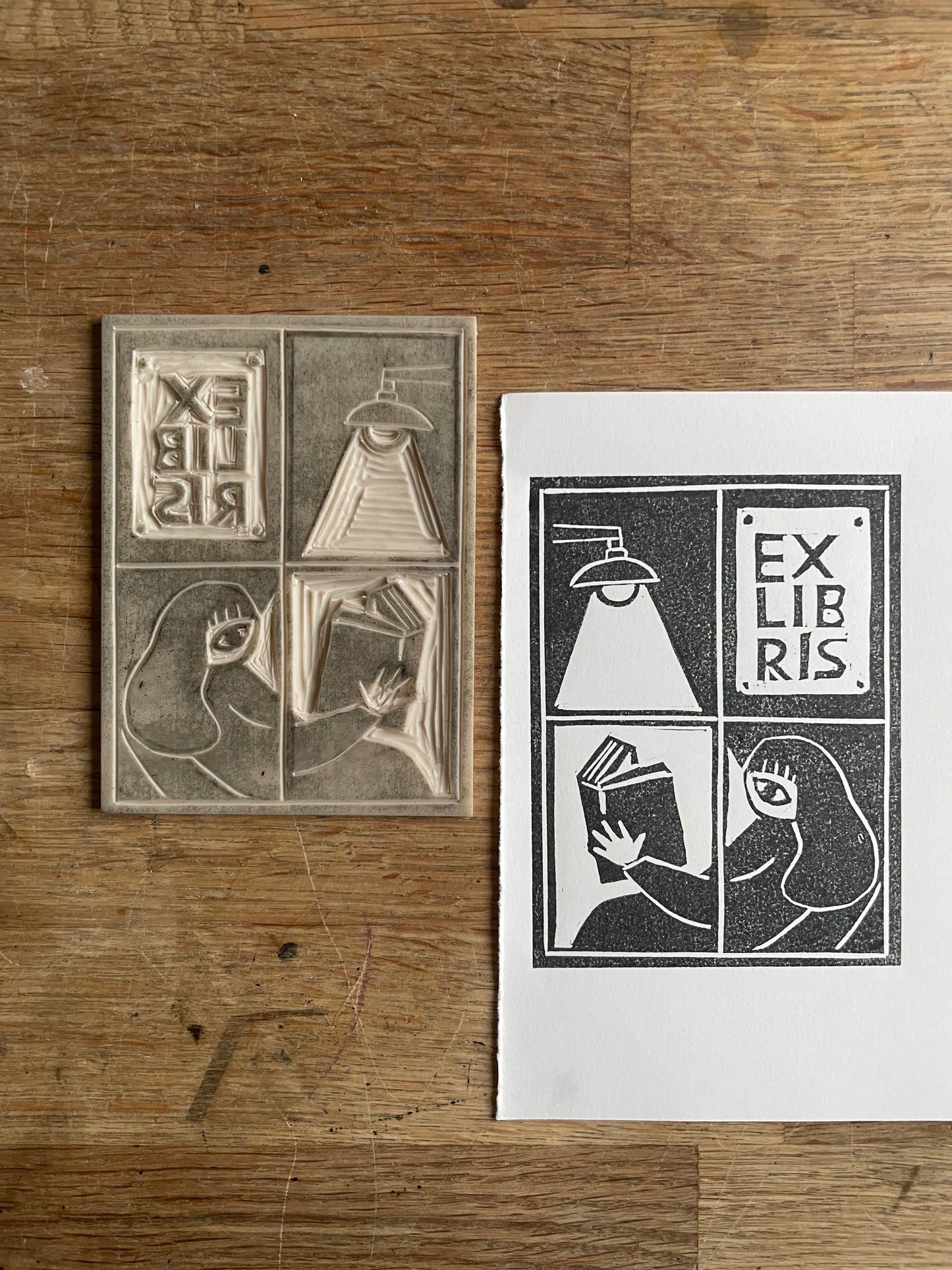 Custom made stamp set