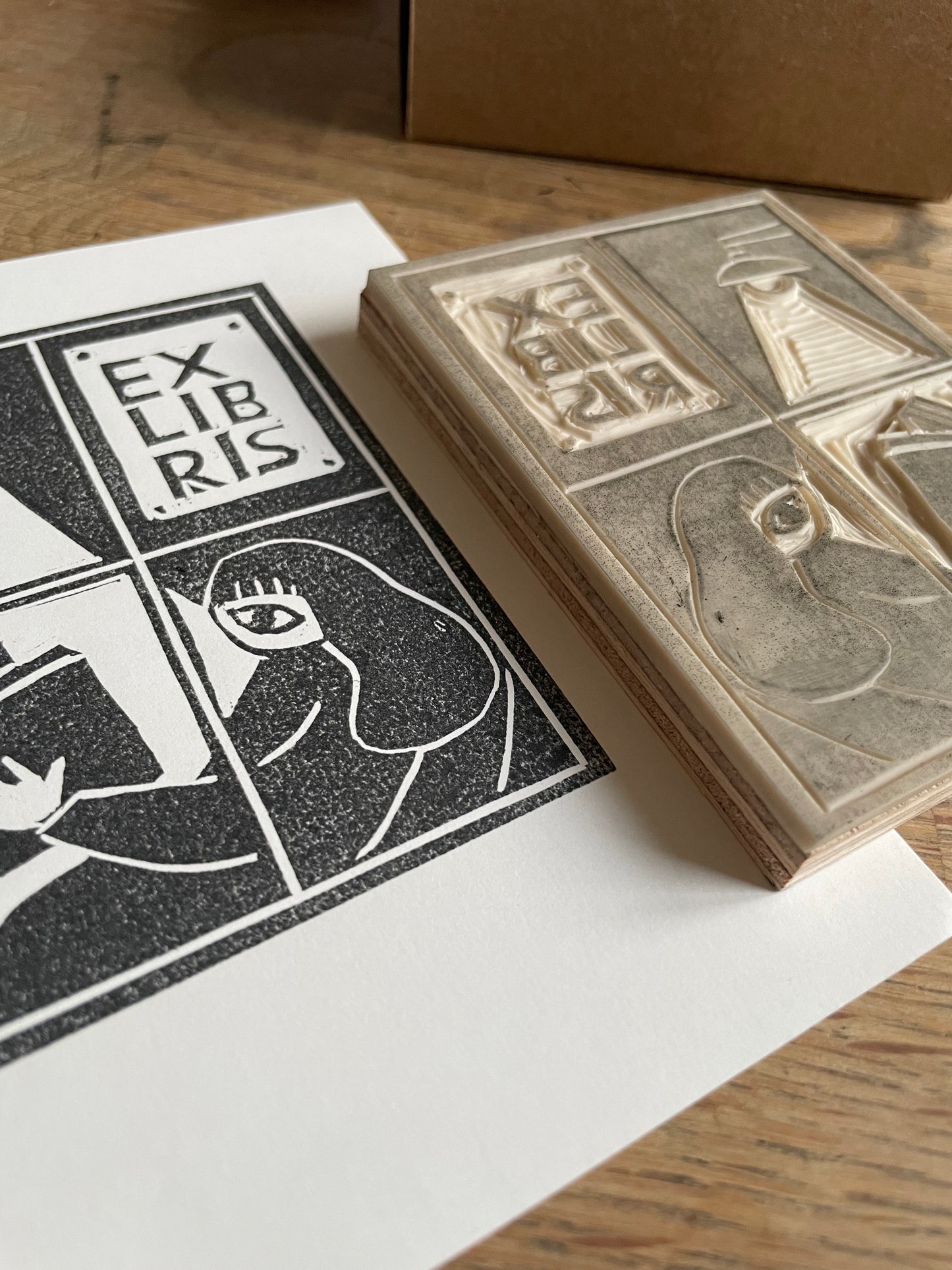 Custom made stamp set