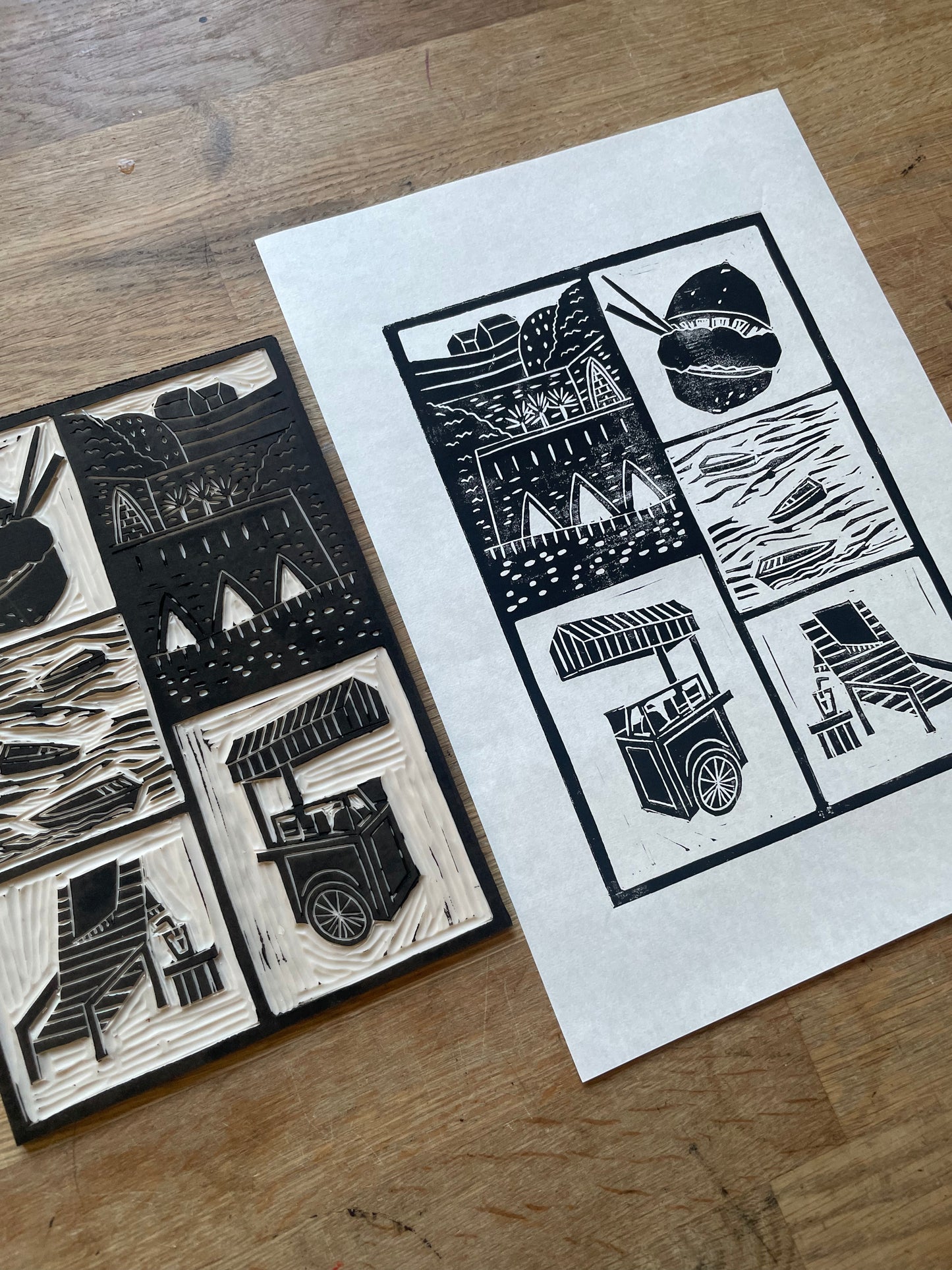 Custom Linoleum for printing