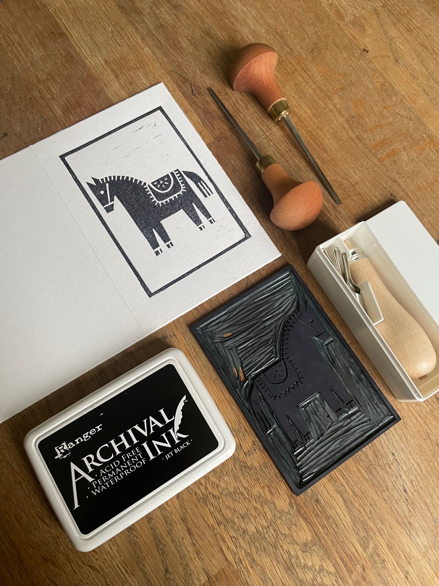 Linoprint Workshop | 10 Dec | 2 - 5pm