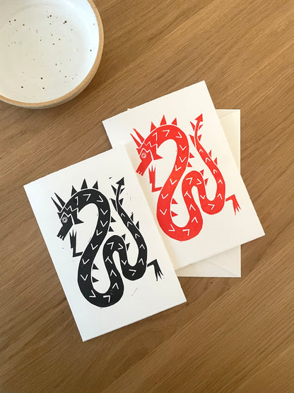 Dragon card (set of 4)