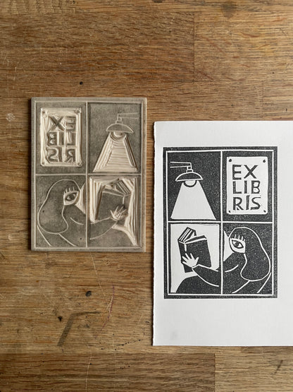 Custom made ExLibris Stamp
