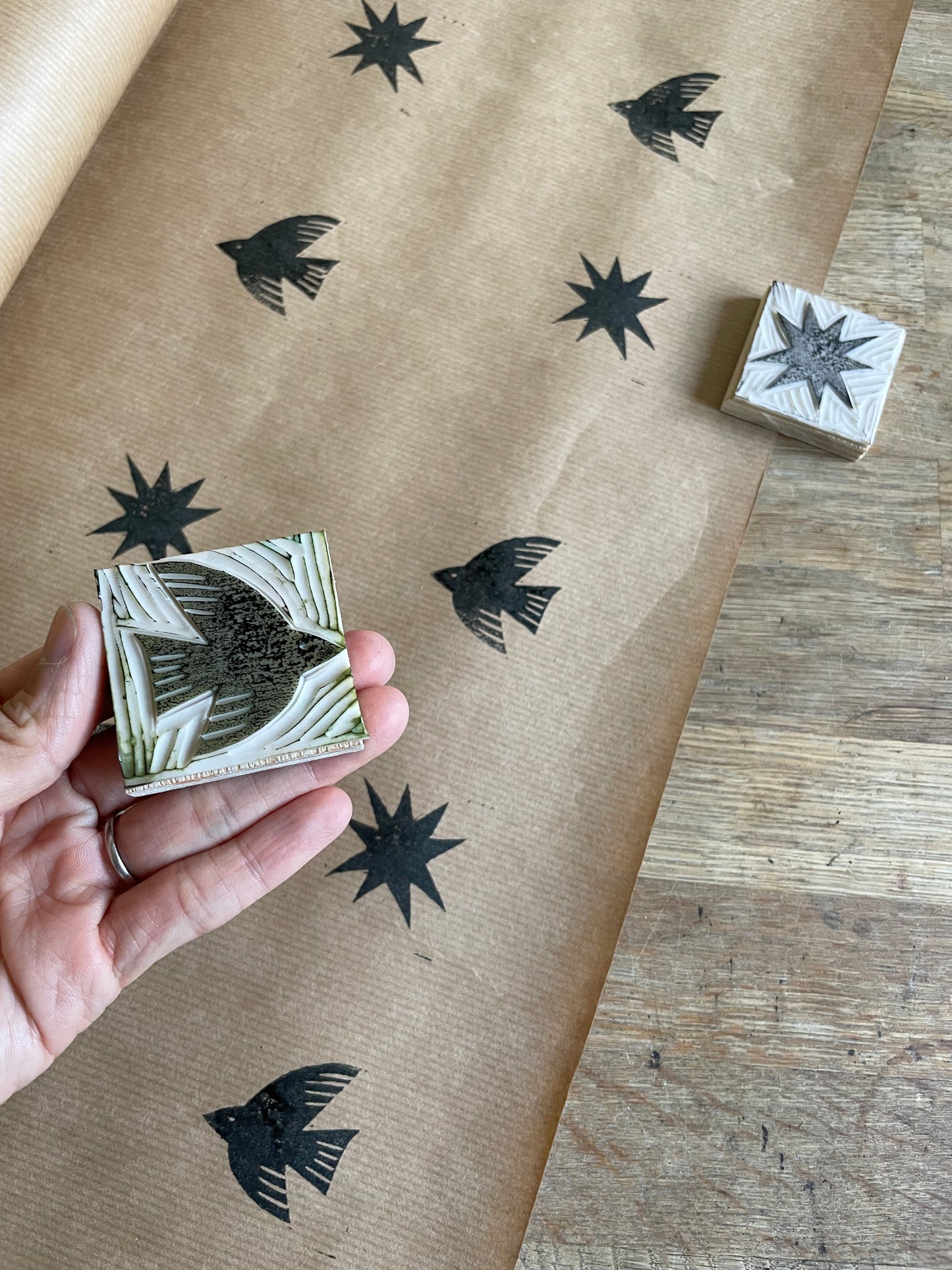 Linoprint Workshop | Kronhuset 19 Dec
